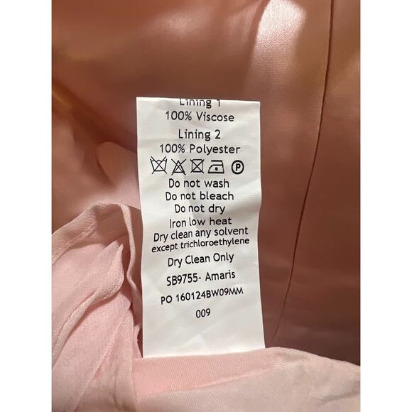 House of CB Amaris Ballerina Pink Baby Doll Mini Dress Size XS Extra Small - Picture 9 of 10